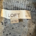 Loft  Light Gray Cowl Neck Sweater Photo 3