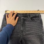 Dear John  Jean Womens 26 Black Whiskering Denim Cotton Distressed Crop High Rise Photo 8