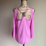 Halston Heritage Dark Tulip Silk Blouse Photo 7