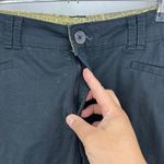 Lee MEDIUM Women's Natural Fit Black Khaki Bermuda Shorts Photo 2