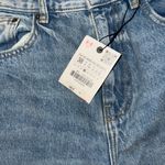 ZARA Jeans Women. Mid-Rise. Size US 6. Regular Ripped Wide-leg. NWT Baggy ,90s Photo 2