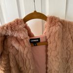 EXPRESS  fur cozy winter vest size M/L Photo 8