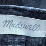 Madewell  • Tall 9" High-Rise Skinny Jeans in Lunar Wash • Black Wash Photo 6