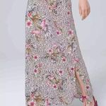 White House | Black Market  Convertible Maxi Dress Skirt Cheetah Animal Floral Medi Photo 0