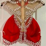 Rachel Allen Prom Dress Rachel Allan Two-Piece Red Photo 2