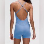 Lululemon Align Cross-Back Bodysuit 4” in Pool Party Photo 1