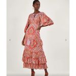 Monsoon NWOT  Laetita Ruffle Tiered Maxi Dress Photo 2