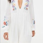 Free People  Mia Floral Embroidered Tunic Dress Photo 2