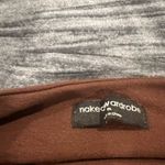 Naked Wardrobe  Brown Ruched Dress Size M Photo 2