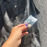 Free People gimme more denim mini dress Photo 7