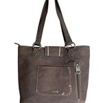 Montana West Sassy Cactus Concealed Carry Handbag & Wallet Sueded Brown Western Photo 3