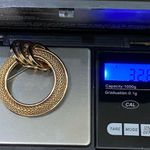 Vintage KRAMER of New York Signed Mesh Gold Photo 7