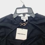 superdown  Eloise Ruched Dress in Black Medium Photo 11