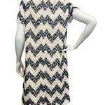 Talbots Women’s 8P Crochet Embroidered Lace Shift Chevron Lined Dress Photo 6