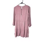 Abercrombie & Fitch  Tiered Long Sleeve Dress Size Small Photo 6