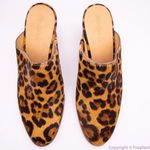 Madewell NEW The Harper Mule in Leopard Calf Hair, size 10 Photo 2
