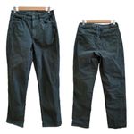 American Eagle Green Corduroy Stretch Mom Straight Jean Pant Size 6 Regular Photo 12