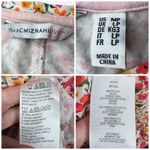 Isaac Mizrahi  Live Knit Floral Dress With Pockets Pink Orange Petite Medium Photo 2