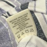 Ultra Flirt  Purple and White Striped Sleeveless Shorts Romper Womens Large Photo 11