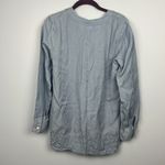 J.Jill tencel Lyocell small women’s long sleeve lace up front top Photo 8