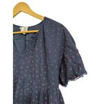 DRA Gianna‎ Dress In Navy Cherry size Medium $145 Blue Photo 2