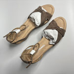 Dirty Laundry  DL Devin Platform Wedge Sandal in Dusty Taupe Photo 6