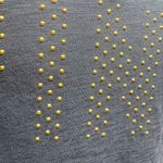 Victoria's Secret PINK  Long Sleeve Lace Up Studded Top Blue Medium Photo 5