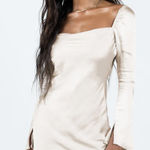 Princess Polly  Dress Mini Silky Champagne Photo 0