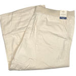 st. john's bay Wide Leg Crop Pants Women's Size 2X Pull On Tencel Beige Birch Photo 0