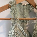 Listicle Medium Seafoam Lace Bralette Photo 1