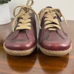 Remonte Liv 40 Red Vino Antique Leather Sneaker Size 37 6.5 Photo 3