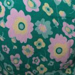 WAYF Malibu Faux Wrap Green Floral Midi Dress Size XL Photo 7