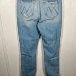 MOTHER Denim Mother Superior The dazzler Button Fly Ankle Really Intoxicated Size 25 Women Photo 4