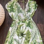 MC2 Saint Barth Tropical Leaf Maxi Dress Size M Photo 2