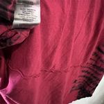 We The Free Women's M Red Tie-Dye 3/4 Sleeve Scoop Neck Blouse Photo 5