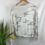Rails  Taupe Ivory Tan Camouflage Long Sleeve Soft Cozy Sweatshirt S Photo 2