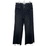Reformation  Cary Wide Leg Jeans Women’s 28 Faded Black High Rise Slouchy Chic Photo 1