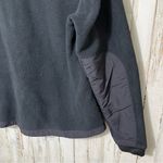 The North Face  Black Fleece Zip Jacket Blue Logo Womens Size Small Photo 6