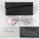 Christian Dior NIB Dior Rose Gold Stellaire 000Te Metal Square Sunglasses Photo 0