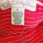 ES College Classics Ladies University of WI Badgers Red Smocked Tube Dress S Photo 3