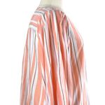 A New Day Target Button Down Blouse Long Sleeves Peach Stripes NEW Women’s XXL Photo 6