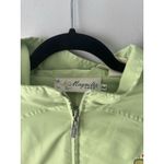 Masters Golf Magnolia Lane Women's Green Jacket Full Zip Mesh Lined Size Medium Photo 2