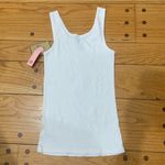 Juicy Couture  Pam Gela Rib Tank Tank Rhinestone Logo Retro White Women's Medium Photo 5