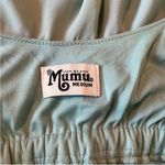 Show Me Your Mumu  Caitlin Ruffle Maxi Dress in Dusty Mint Crisp Medium Photo 8