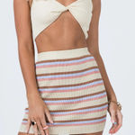 Princess Polly  Kellie Knit Mini Skirt Multi NWT Photo 0