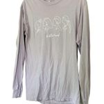 Girl Defined Sisterhood Graphic Print Long Sleeve Tee Purple Size Small Photo 3