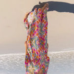 Natural Life  kaftan colorful maxi dress Photo 1