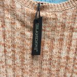 BLANK NYC Heather Ribbed Crew Neck Sweater L NWT Photo 4