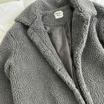 Princess Polly Gray Teddy Coat Photo 1