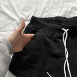 Victoria's Secret Victoria’s Secret PINK Black Sweat Shorts Womens Size XS Drawstring Athletic Photo 5